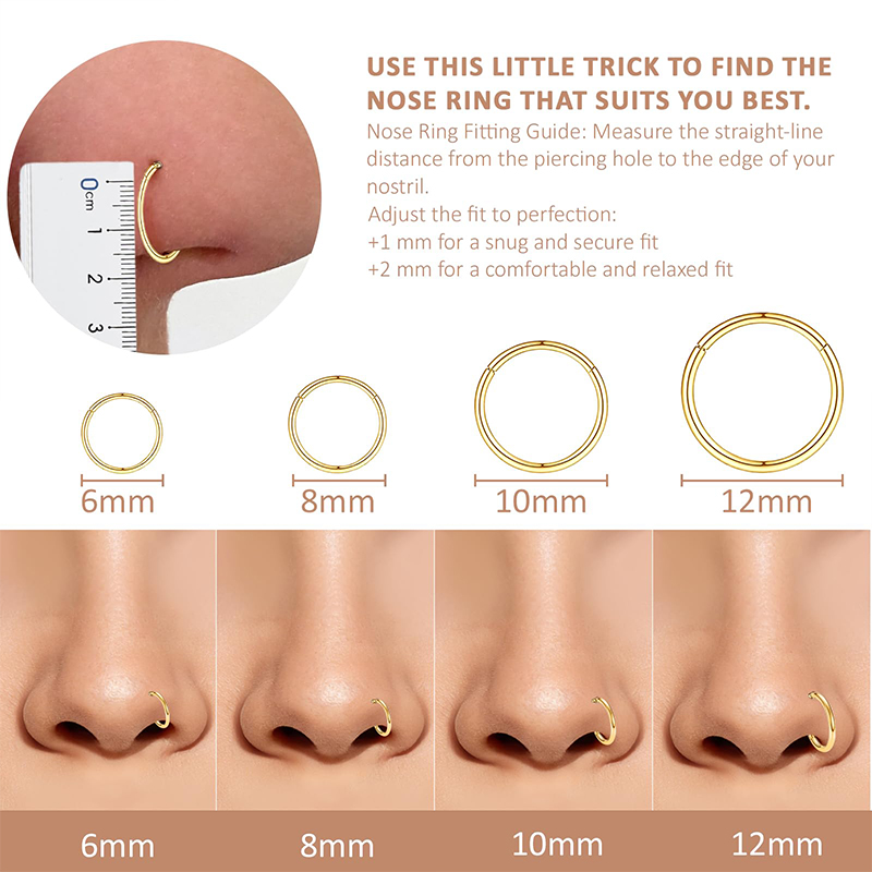 16G 316L Surgical Steel Hinged - Body Jewelry Cartilage Earrings ulasan dan harga