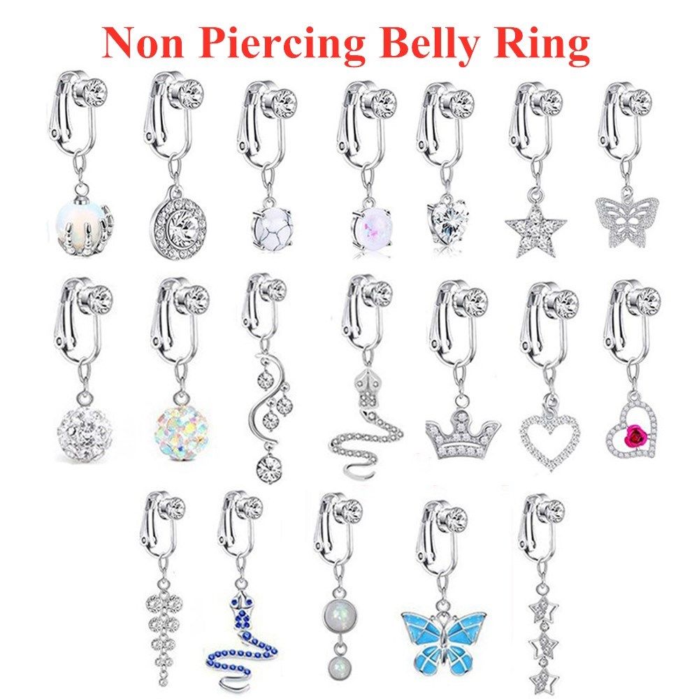 Accessories Clip On Earrings C - Body Jewelry Cartilage Earrings ulasan dan harga