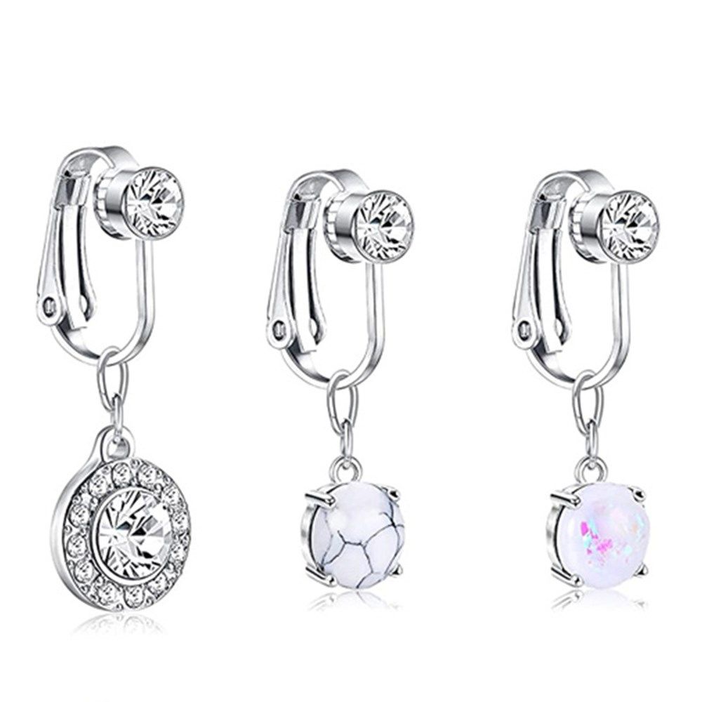 Accessories Clip On Earrings C - Body Jewelry Cartilage Earrings ulasan dan harga