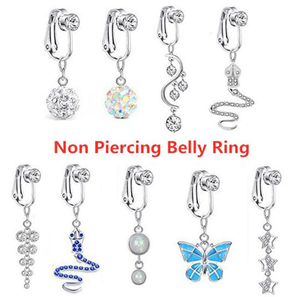 Accessories Women Clip On Earr - Body Jewelry Cartilage Earrings ulasan dan harga