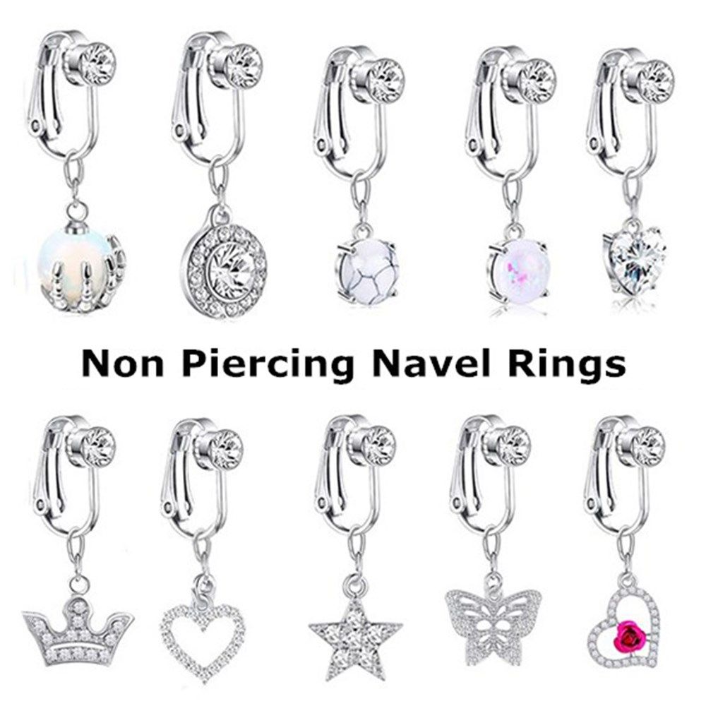 Accessories Women Clip On Earr - Body Jewelry Cartilage Earrings ulasan dan harga